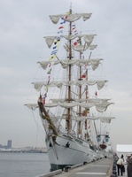 Cu en el muelle de Yokohama.jpg