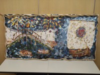 ちぎり絵2011 若洲屋丸と花火.jpg